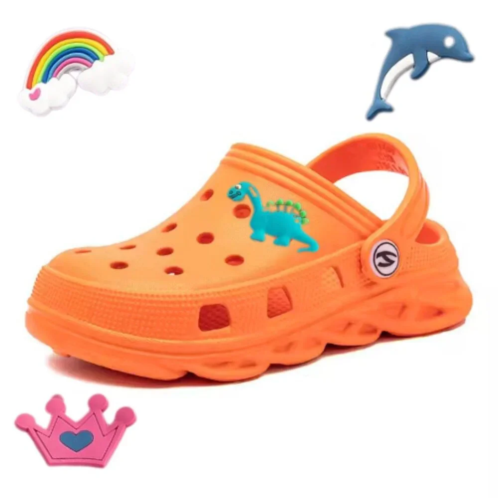 Indoor, Outdoor Boys Girls Garden Clogs Kids Slip On Shoes Toddler Sandals 11